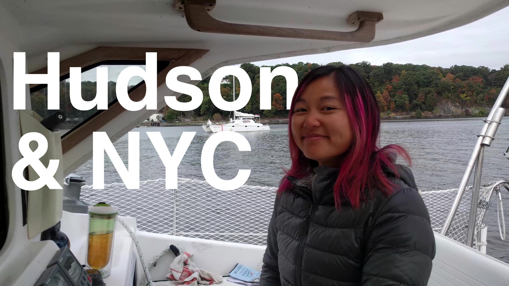 Episode 17 - Sailing down the Hudson towards New York City