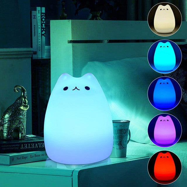 USB Kitty Night Light